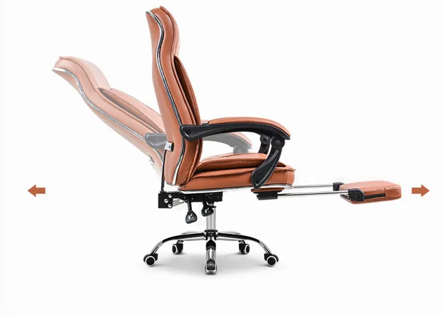 online shop big tall deluxe reclining office chair with footrest