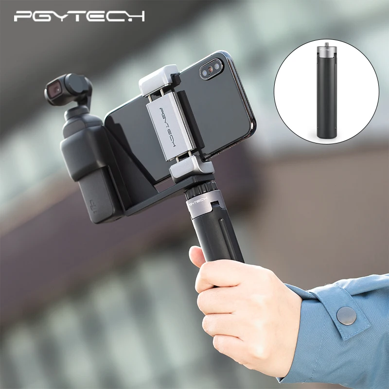 Мини штатив PGYTECH с ручкой рабочего стола для DJI OSMO Pocket/GoPro/OSMO экшн камеры 1/4