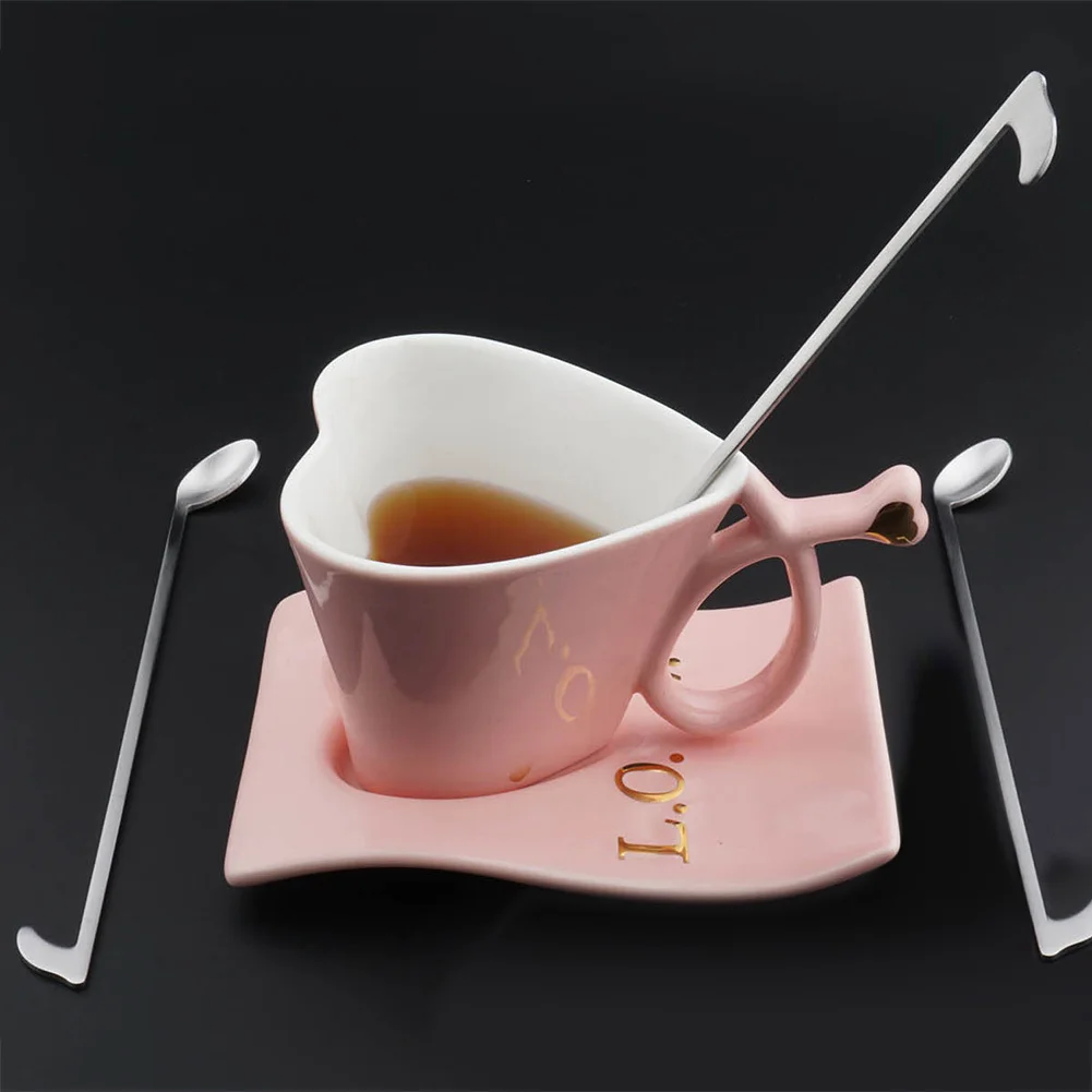 

Creative Music Note Stainless Steel Coffee Spoon Tea Spoon Milk Sugar Spoon Home Dinnerware