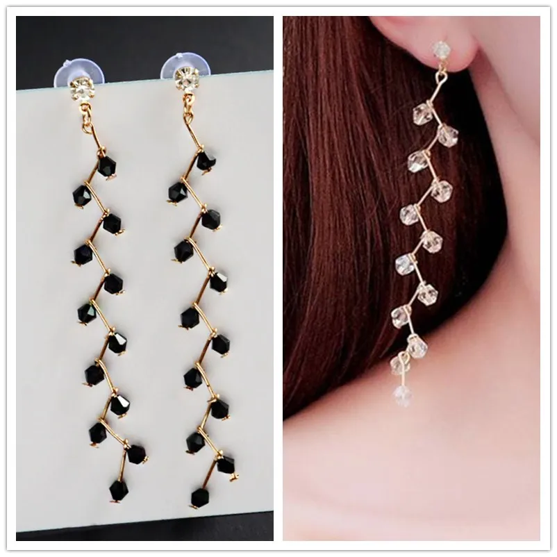 EK750 HOT Statement Fashion font b Jewelry b font font b Luxurious b font Long Tassel