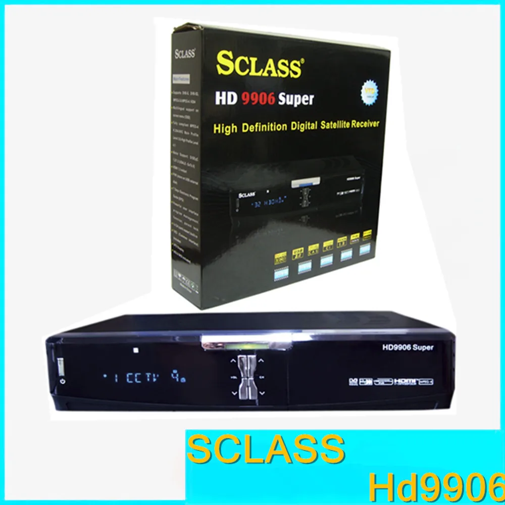 Самый дешевый HD приемник Sclass HD9906 спутниковый ресивер с поддержкой DVB-S2 и DVB-S USB Cccamd NEWCAM MGCAM smart card