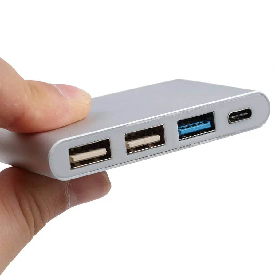 Новый концентратор kebidu Type C USB 3 1 на 4 порта USB3.0 USB2.0 адаптер 5 Гбит/с для Macbook и других