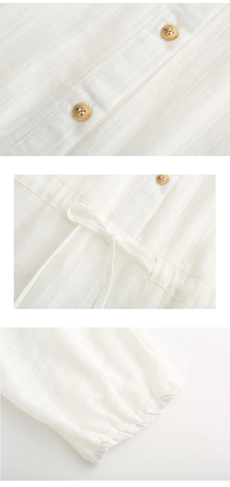 Aproms, элегантное хлопковое льняное платье-рубашка с рукавом 3/4, лето, пляжный стиль, с завязками на талии, белые свободные платья для женщин, Vestidos