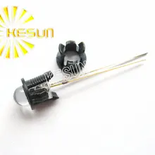 1000 шт. x 5 мм светодиодный держатель Пластик черный светодиодный разъем Длинные Короткие ноги пряжки светодиодный Рамка Держатель для 5 мм светодиод