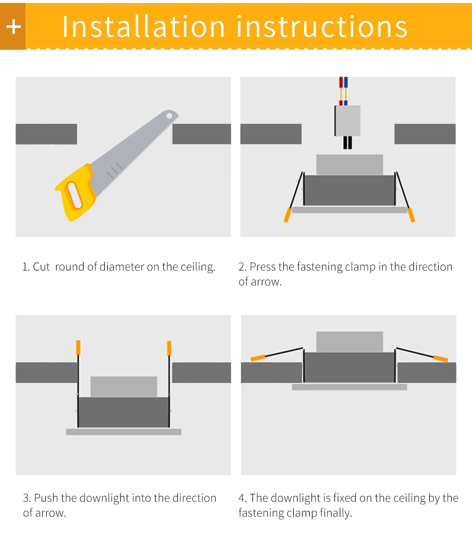 Ultra Thin Led Downlight Recessed Down Light 3W 5W 7W 9W 12W 15W Round Spot Lamp Living Room Bedroom Kitchen Indoor 220V 110V