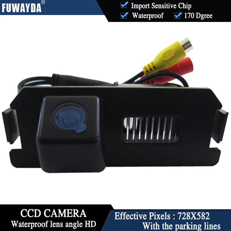 Цветной CCD чип FUWAYDA Автомобильная камера заднего вида для HYUNDAI I30 GENESIS COUPE Tiburon KIA SOUL +
