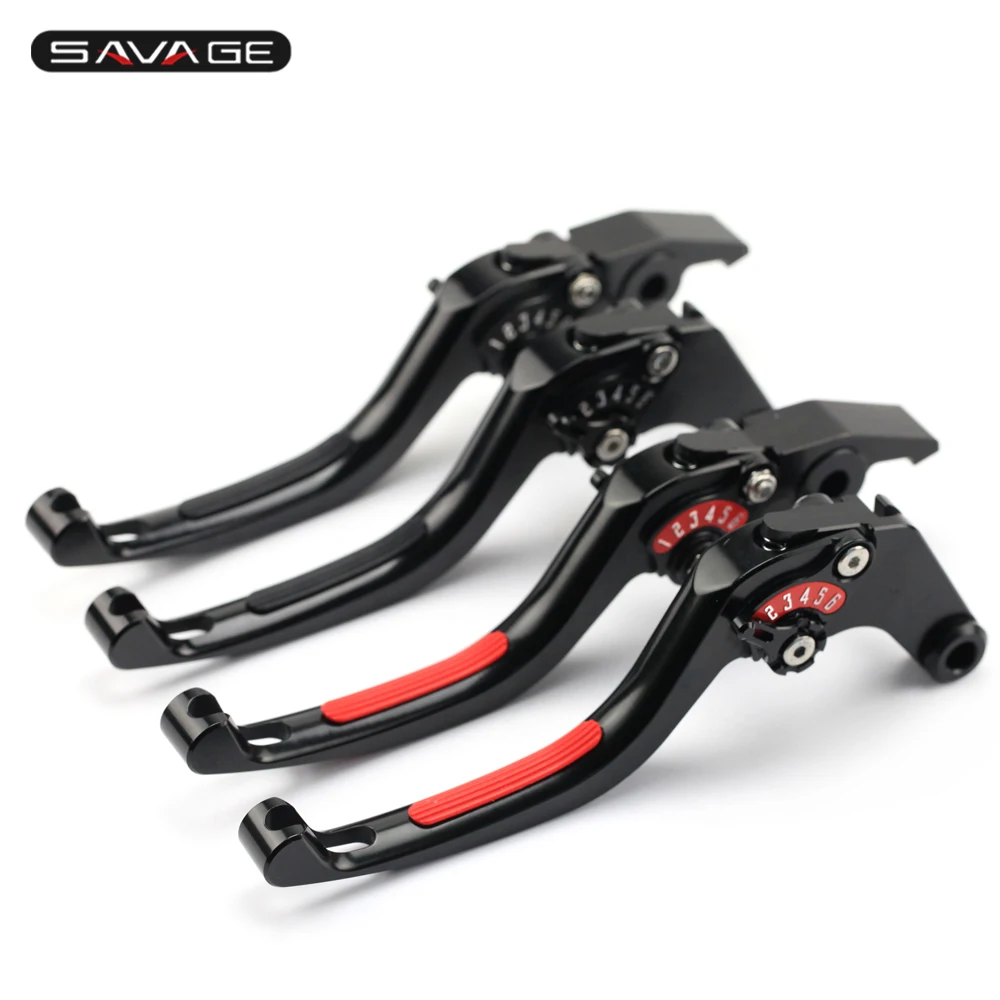 2015 2016 CNC Palancas de embrague de freno extensibles plegables para motocicleta BMW S1000R W y W//o CC