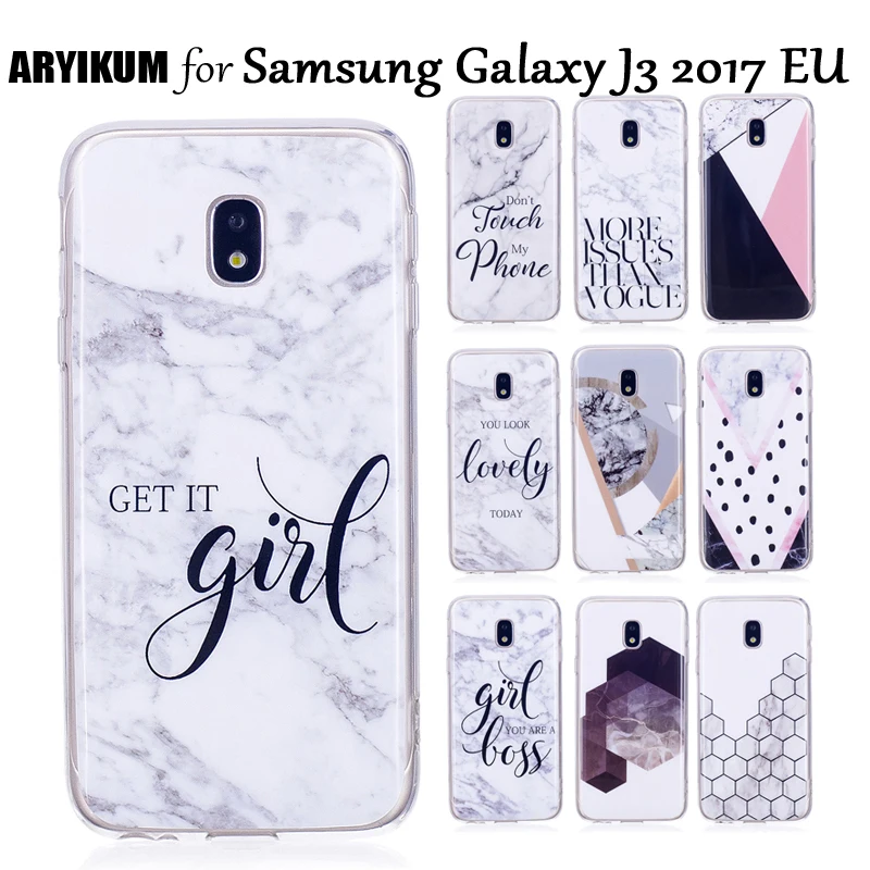 ARYIKUM J3 2017 для Samsung Galaxy J3300 EU чехол SM-J330F силиконовые мобильные аксессуары Чехлы Coque |