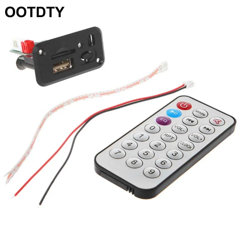 

Mini Audio Decoder Board WAV MP3 Decoders Stereo Two-Channel TF Card U disk