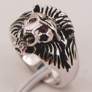 

Lion Fashion 925 Sterling Silver Ring Size 6 7 8 9 10 F655 Fashion Wholesale Jewelry Free Shipping