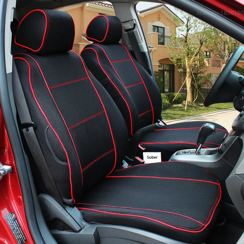 Special Breathable Car Seat Cover For Citroen C3-XR C4 Cactus C2 C3 Aircross SUV DS car accessories car Stickers 3 28 Special Breathable Car Seat Cover For Citroen C3-XR C4 Cactus C2 C3 Aircross SUV DS car accessories car Stickers 3 28