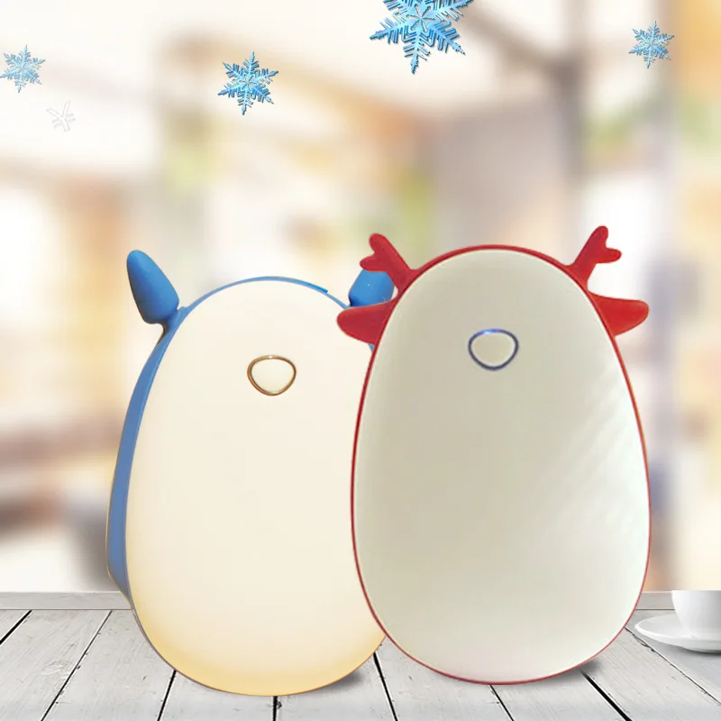 

Rechargeable New USB Handwarmer&Mobile Power Supply Warm Baby Heater Adjustable Thermostat Gift For Home Office Dormitory