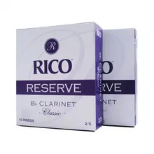 RICO резерв Ручная настройка кларнет Sax сила тростника 2,5#, 3# коробка из 10 столов