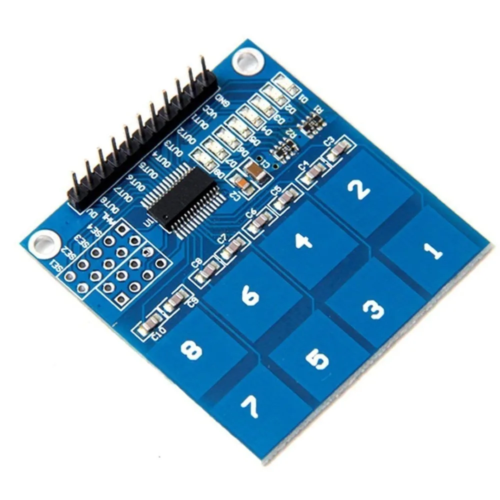 

TTP226 8 Channel Digital Touch Sensor Module Capacitive Switch