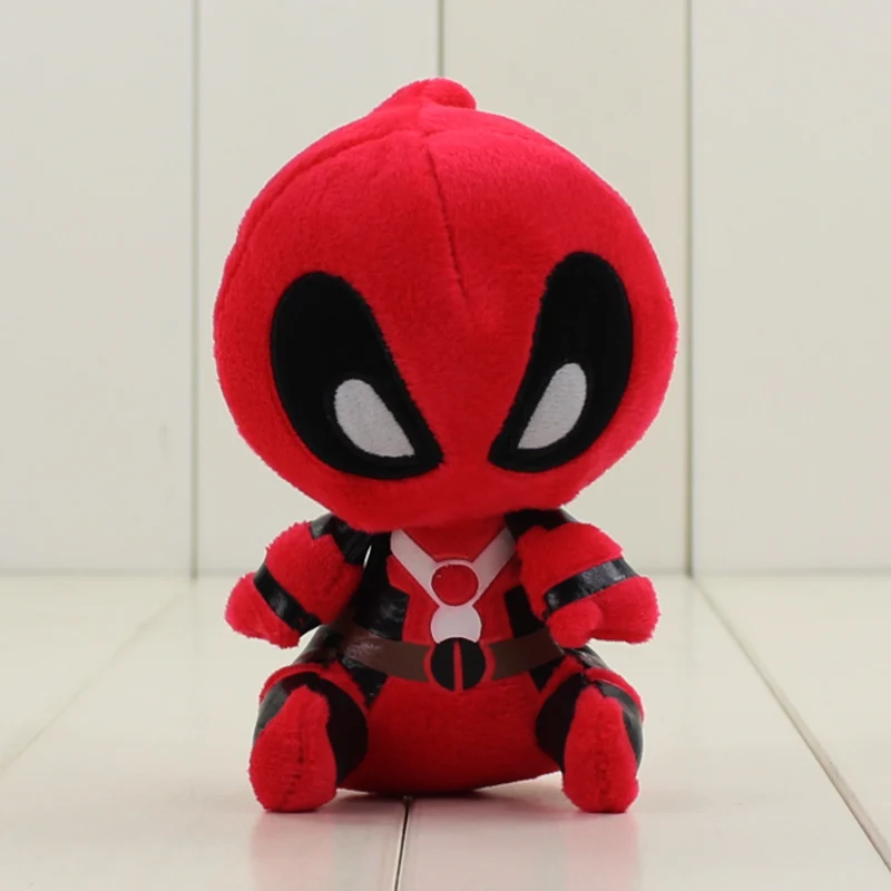 

12cm Super Hero Deadpool Plush Toy Wade Winston Wilson Stuffed Doll Baby Toy