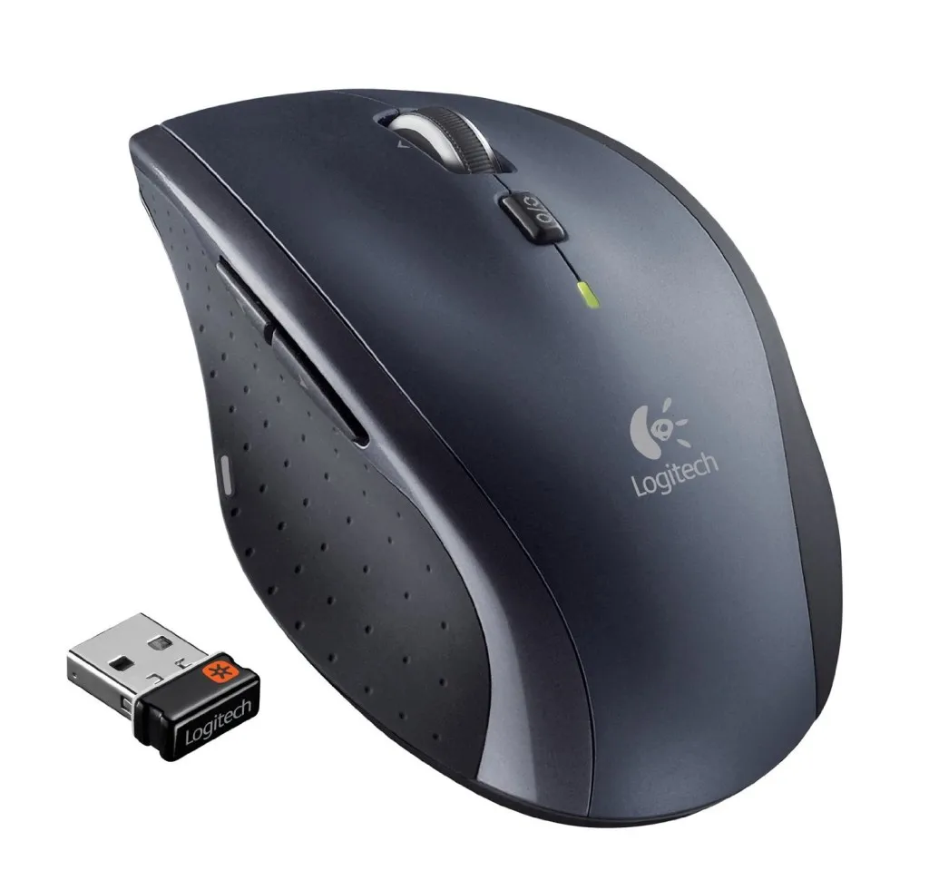 Лазерная беспроводная мышь logitech M705 с поддержкой официальной проверки, 2,4 ГГц, 1000 точек/дюйм, для Windows 10/8/7