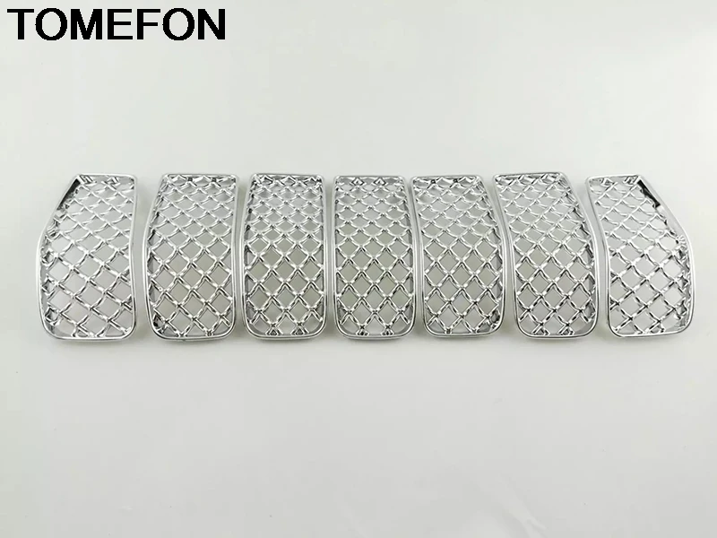 TOMEFON для Jeep Cherokee 2014 2015 2016 2017 2018 вставка салона автомобиля ячеистая Передняя