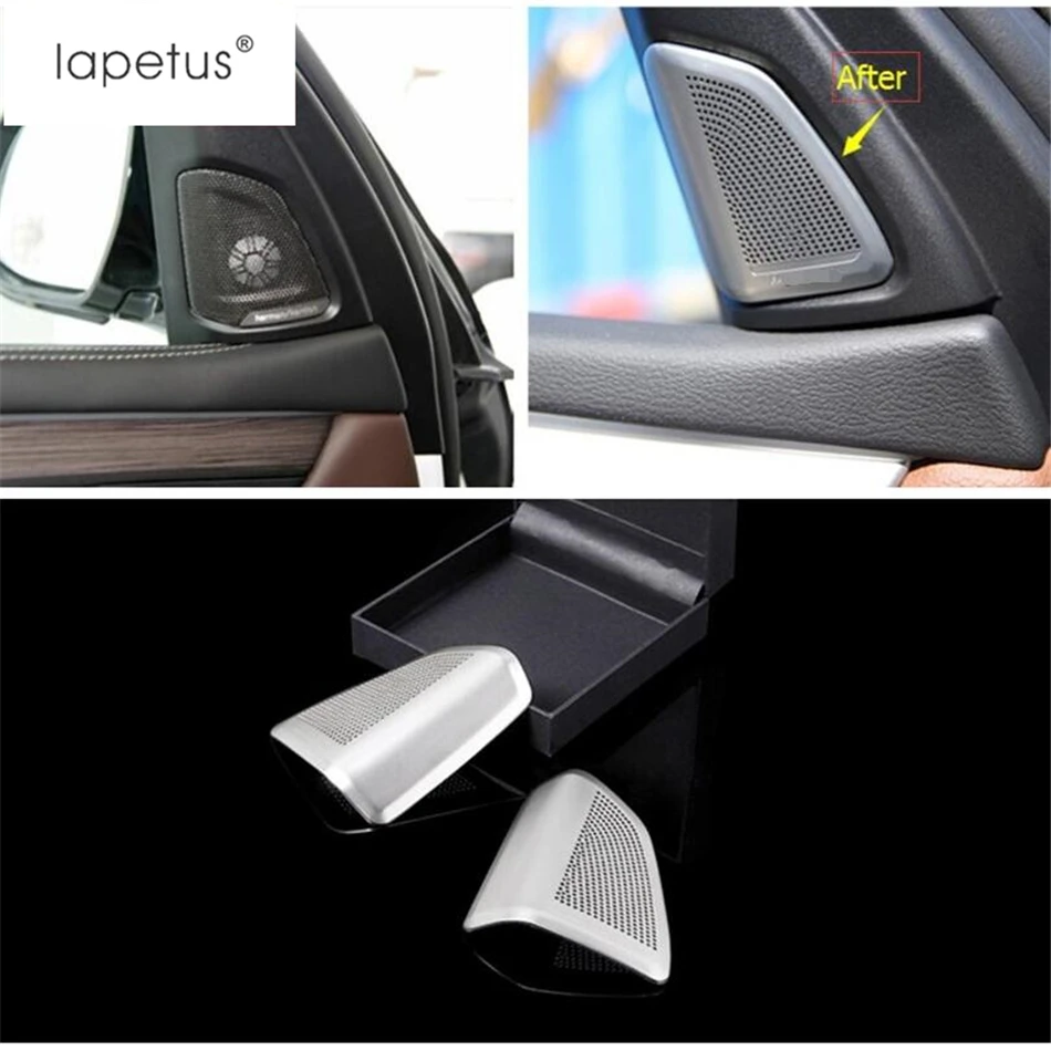 Lapetus Accessories For Bmw X5 F15 2014 2018 X6 F16 2015 2018 Pillar A Stereo Speaker Audio Loudspeaker Net Cover Trim Audio Speaker Covers Accessories Foraccessories For Bmw Aliexpress
