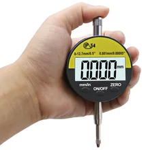 0,001 мм Ip54 маслостойкий цифровой микро-метр 12,7 мм/0,5 дюймов Электронный Микро-метр калибровочный метр с Rs232 данных