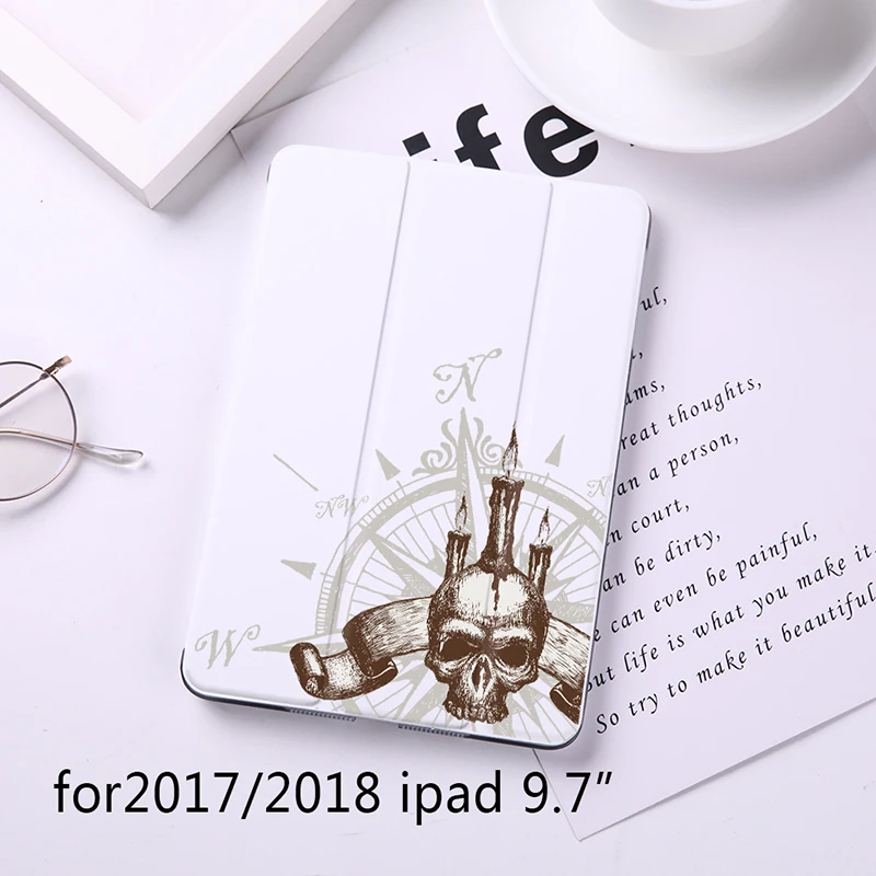 Роскошный Магнитный чехол-книжка с сердечком и фруктами для Apple iPad 9," чехол для iPad 9,7" из искусственной кожи складной чехол-книжка для планшета