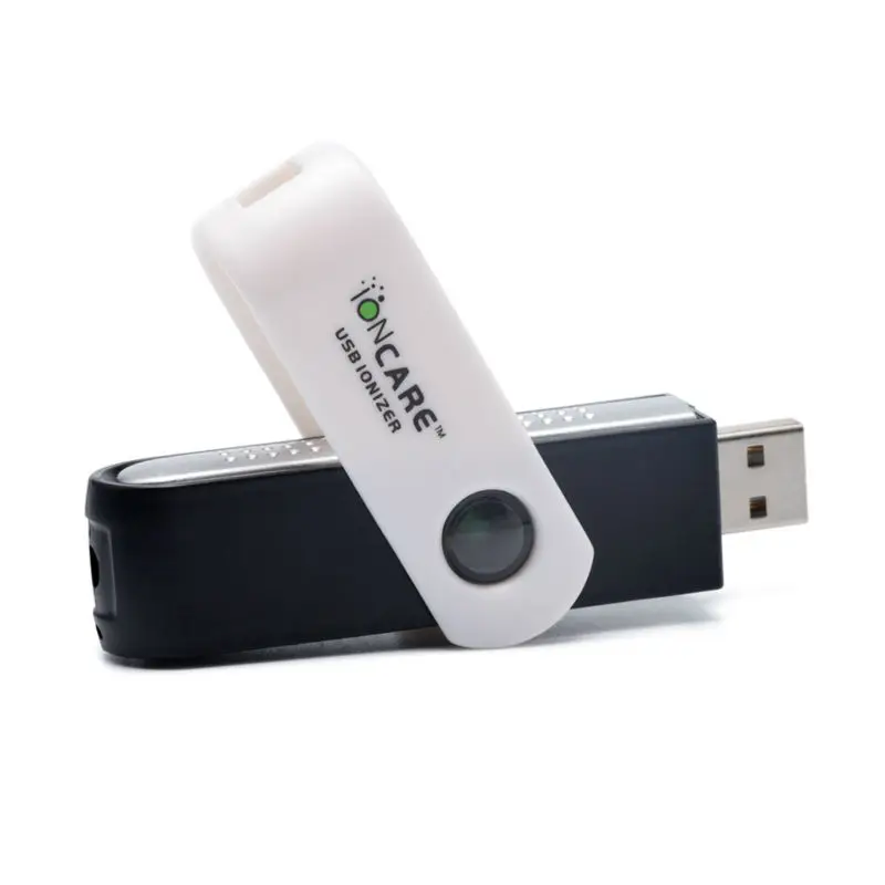 Поворотный USB ионный Воздухоочистители кислородный бар ионизатор очиститель Портативный Воздухоочистители используется ПК в офисе