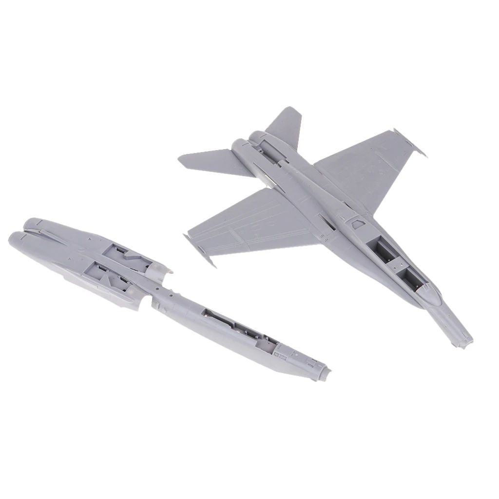 1/72 Military Air plane Aircraft Model Toy Unassemble Unpainted Strike Eagle Handmade Handicraf F-A-18A Hornet Fighter/F-15C