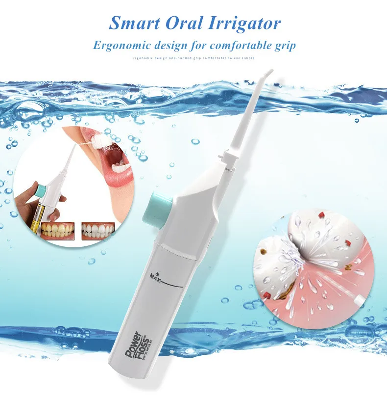 1pc Dental Water Flosser Water Pick Jet Oral Irrigator Mouth Denture Cleaner Dental Floss Irrigador Dental Power Floss Oral Care