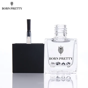 

BORN PRETTY No Smudge Nail Top Coat 10ml Stamping Printed Care Oil Nail Art Bae Top Polish