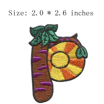 

Letter P embroidery patch 2.0"wide /seaside/emblematology/wholesale