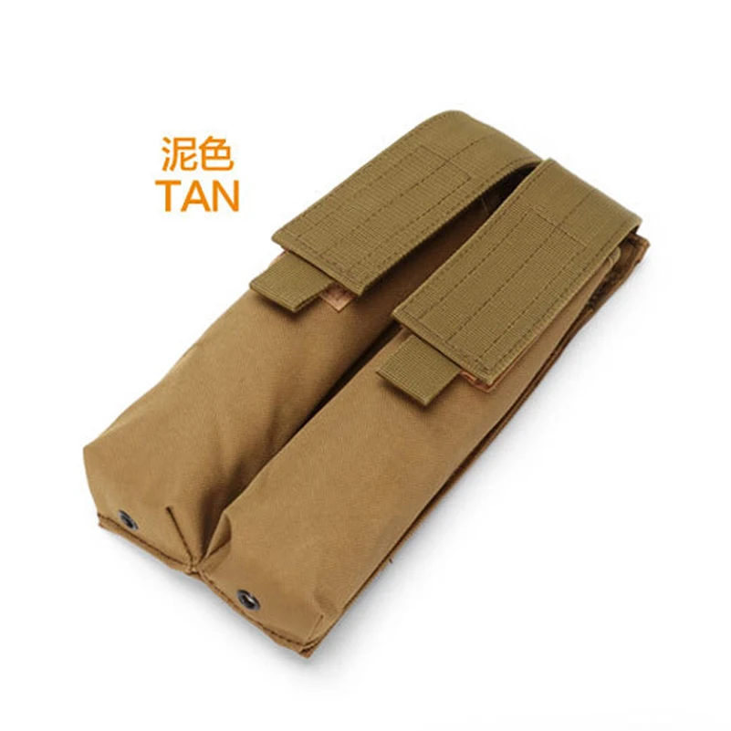 Airsoft Molle двойной P90/UMP военный подсумок Coyote Tactical TAN BK CP ACU OD Лесной Камуфляж 10 цветов