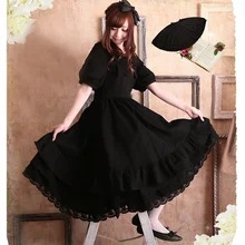 Mori Girl кружевной слой бюст черная юбка Сарафан Kawaii Лолита кружево крючком Готический Нижняя юбка повседневные женские юбки Saia одежда