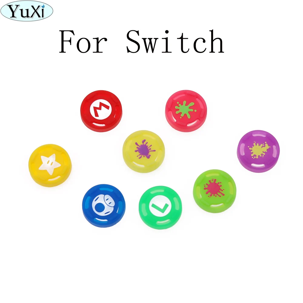 1 pcs Silicone Analog Thumb Grips Caps for Nintend Switch NS JoyCon Controller Sticks Cap Skin for Joy Con Cover