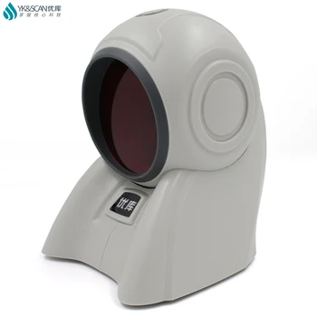 

Free Shipping Omnidirectional Multi-Line USB/RS232 Omni Barcode scanner Laser Flatbed Barcode Scanner YK-8120 POS