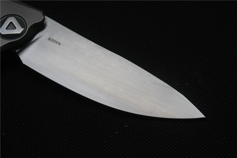 Складной нож Кевин Джон, лезвие: S35VN Ручка: TC4 плоскостной подшипник для наружного кемпинга охотничьи ножи выживания тактические EDC инструменты