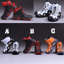1/6 альпинистские ботинки, модель, полностью внутри, мужские кроссовки, походная обувь, модель для 12 дюймов, мужские фигурки