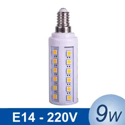 

Clearance Sale LED Lamp E14 9W SMD5050 Lamparas LED Bulb Corn Light Super Bright LED Lighting 360 Degree Lights Lamps 220V 240V