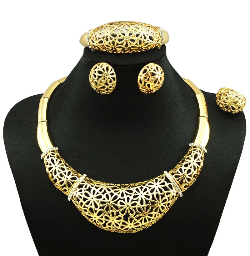 Buy bridal jewelry set super quality african big