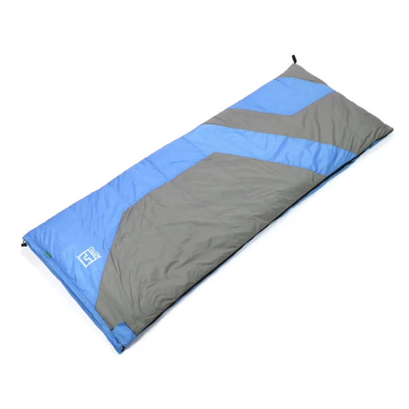 Winter Camping Duck Down Splicing Double Sleeping Bags Warm Nylon