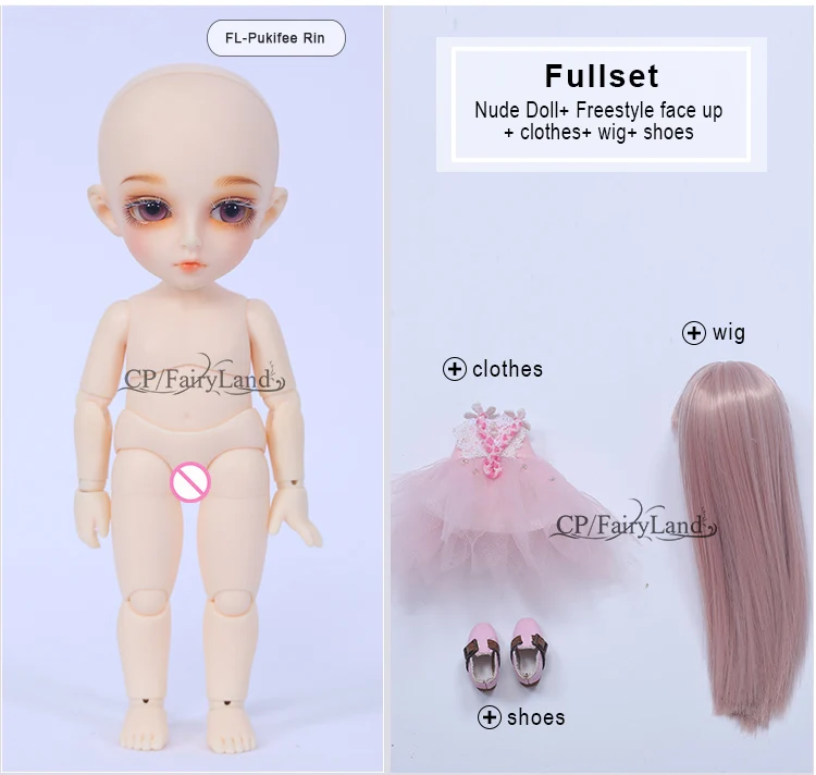 Fairyland Pukifee Rin Basic 1/8 bjd sd кукла смола фигурки luts ai yosdkit кукла не для продажи bb игрушка baby OUENEIFS