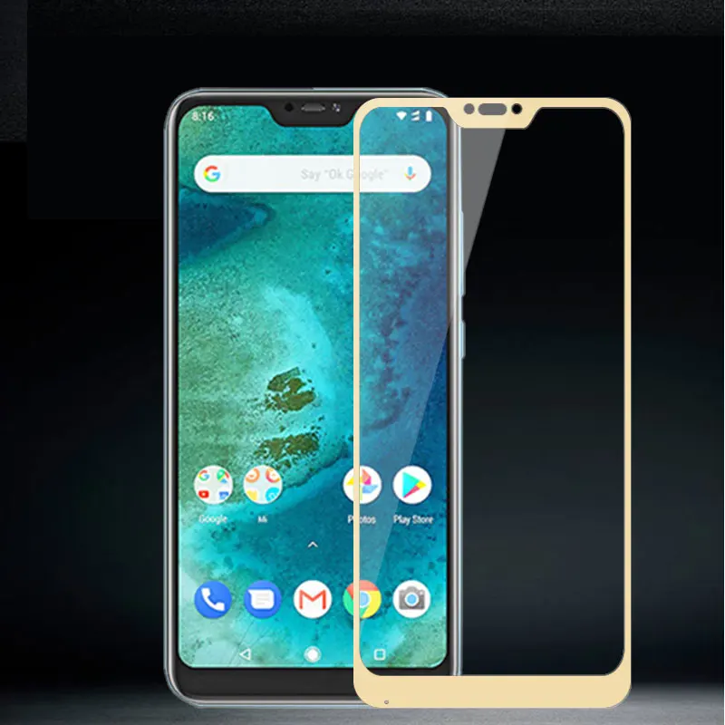 

Full Cover Tempered Glass For Redmi 6 Pro/Mi A2 lite Note 5A Prime Screen Protector For Xiaomi A2 6X 6A 8 8SE Front Film Thin