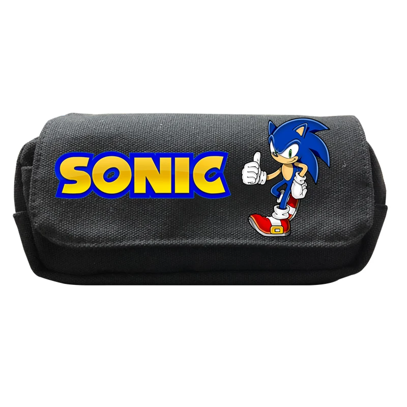 Новый Sonic зубная щётка Карандаш Чехол Дети Мальчики студентов сумки косметички