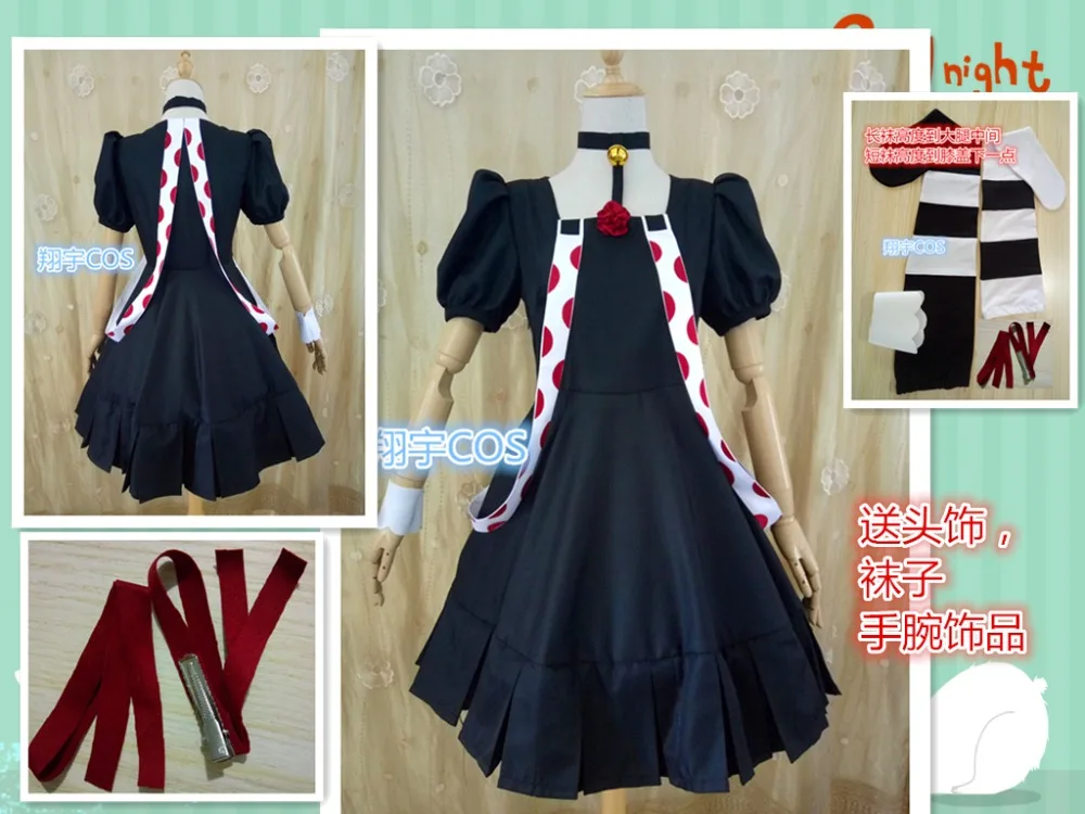 

Anime Tokyo Ghoul RE Cosplay JUZO SUZUYA / REI Cos Halloween Party Cos Uniform Dress