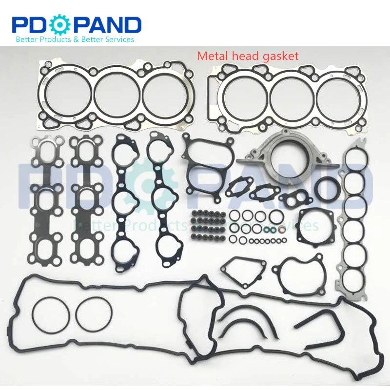 Vq35 Vq35de Overhaul Rebuilding Gasket Kit For Nissan Tenan Murano