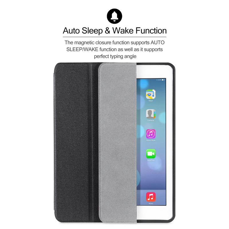 מוצר for pro 10 5 pu leather slim smart cover with pencil holder auto sleep for מוצר for pro 10 5 pu leather slim smart cover with pencil holder auto sleep for