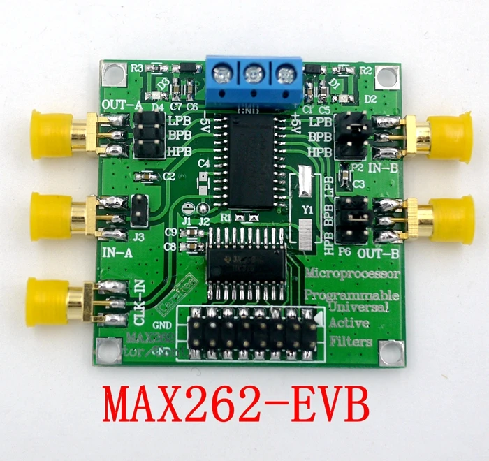 

Active Filter Module MAX262 Programmable Filter Qualcomm Low Pass Bandpass Programmable Quality Factor