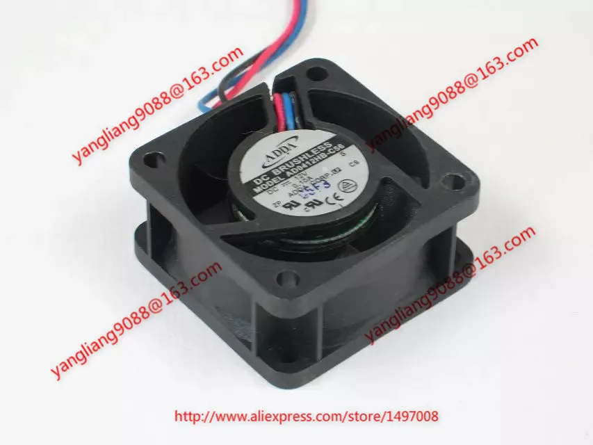 

Охлаждающий вентилятор для сервера ADDA AD0412HB-C56 DC 12V 0.1A 40x40x20 мм