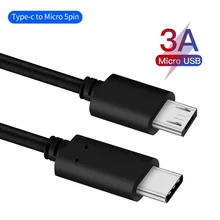 Кабель type-c для micro usb 3,1 usb 10Gpb/s Кабель-адаптер QC 4,0 3,0 кабель micro usb для быстрой зарядки для телефона xiaomi huawei