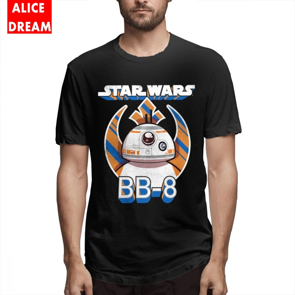 Футболка Звездные войны BB-8 футболка MenMan Винтаж Стиль натуральный хлопок большой