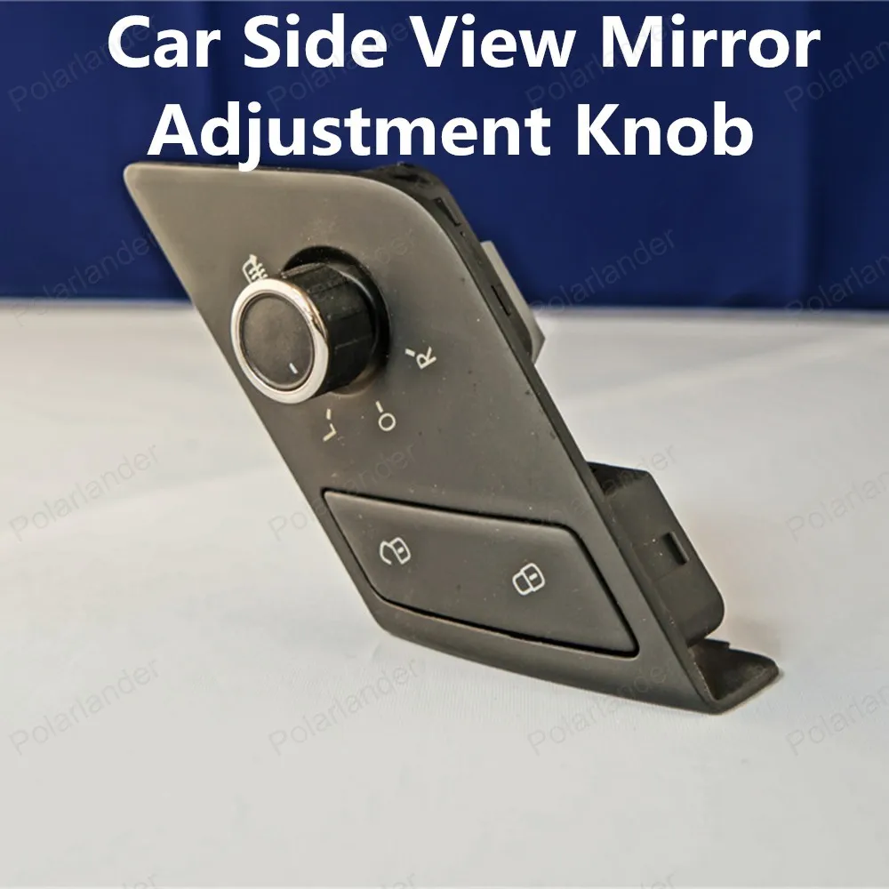 Door Lock Switch 18D959552 18D962125 Car Side View Mirror Knob