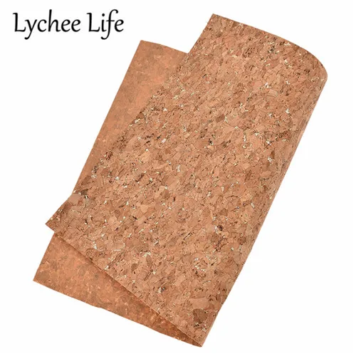 Lychee Life A4 мягкий пробковый материал, Красочные бабочки, 29x21 см, ткань, сделай сам, ручная работа, для домашнего шитья, одежда, текстиль, принадлежности - Цвет: 3